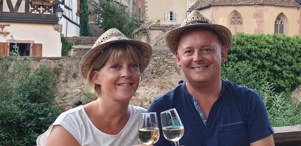 Aline et Jérôme TAPPE, viticulteurs à Sigolsheim