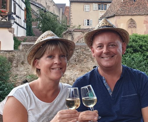 Aline et Jérôme tappe Aline et Jérôme TAPPE, viticulteurs à Sigolsheim