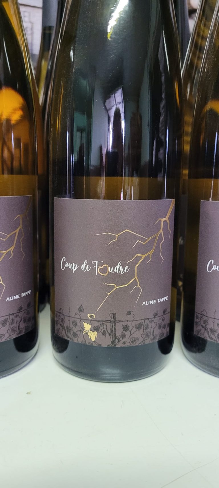 Vin spécial édition coup de foudre Jerome tappe