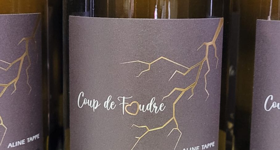 Vin spécial édition coup de foudre Jerome tappe