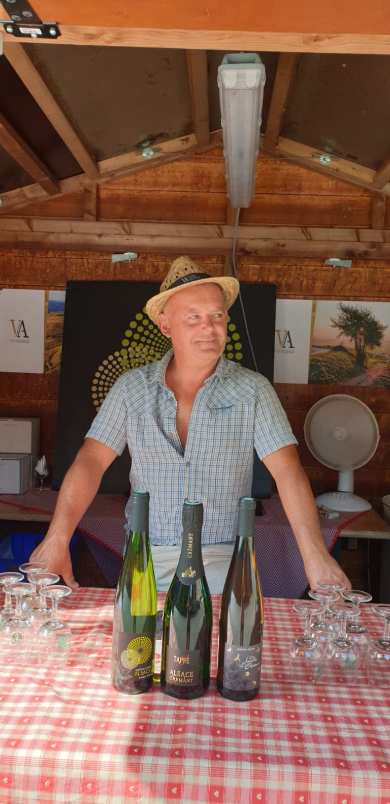 Jerome tappe vins d'alsace