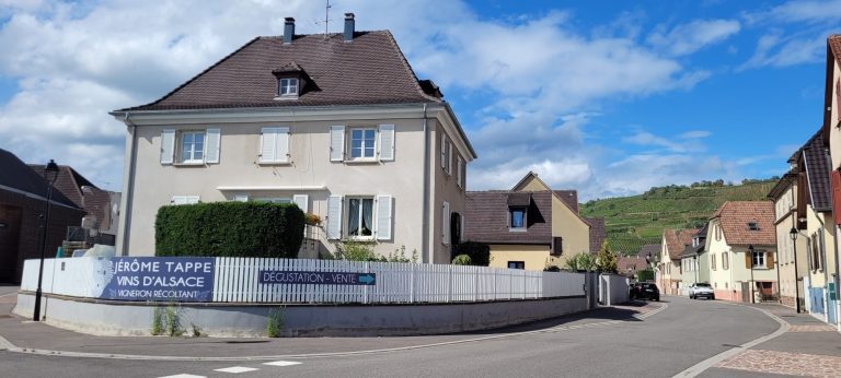 Notre exploitation et caveau à Sigolsheim vins tappe