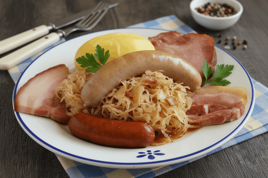 Recette Choucroute Alsacienne