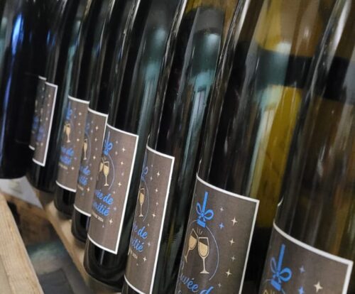 Etiquettes personnalisées : cuvée de l'amitié